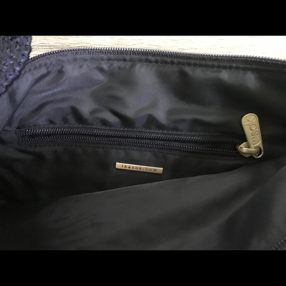 The Sak Navy Crotchet Purse - Picture 4 of 6